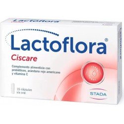 Comprar Lactoflora Ciscare Probiótico Arándano Rojo Bienestar Urinario 15 Cápsulas
