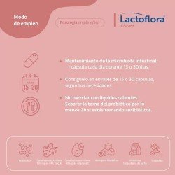 Lactoflora Ciscare Probiótico Arándano Rojo Bienestar Urinario 15 Cápsulas
