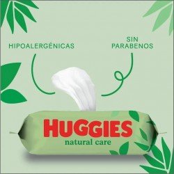 Huggies Natural Care Aloe Toallitas Bebé Aloe Vera 3x56 Uds