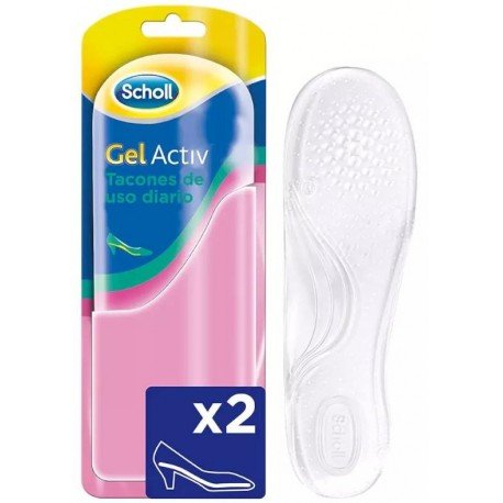 Scholl Plantillas Gel Activ Zapatos de Tacón Diario 1 Par (35-40,5)