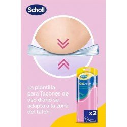 Scholl Plantillas Gel Activ Zapatos de Tacón Diario 1 Par (35-40,5)