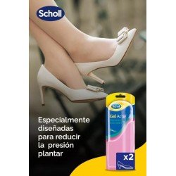 Scholl Plantillas Gel Activ Zapatos de Tacón Diario 1 Par (35-40,5)