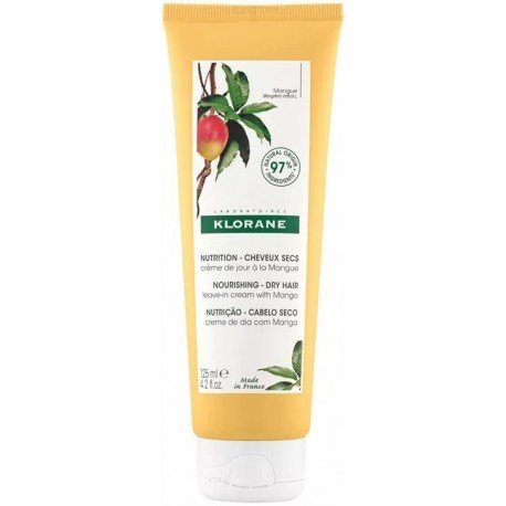 Klorane Crema Capilar de Mango Sin Aclarado 125 ml