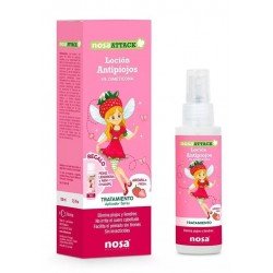 Comprar Nosa Loción Antipiojos Fresa Attack 5% Dimeticona 100 ml