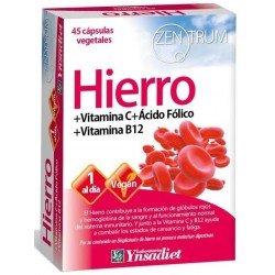 Comprar Ynsadiet Zentrum Hierro 45 Cápsulas