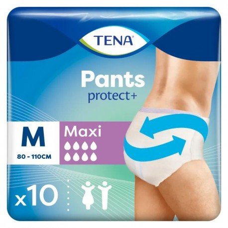 TENA Pants Maxi Unisex Talla M Incontinencia 10 uds