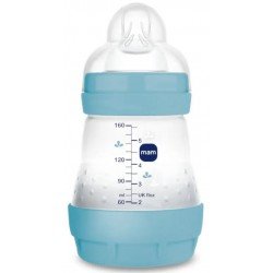 Comprar MAM Biberón Easy Start Anti-Colic Flujo Lento Azul Mate 0-2m 160 ml
