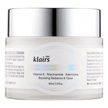Klairs Mascarilla de Vitamina E Freshly Juiced 90 ml