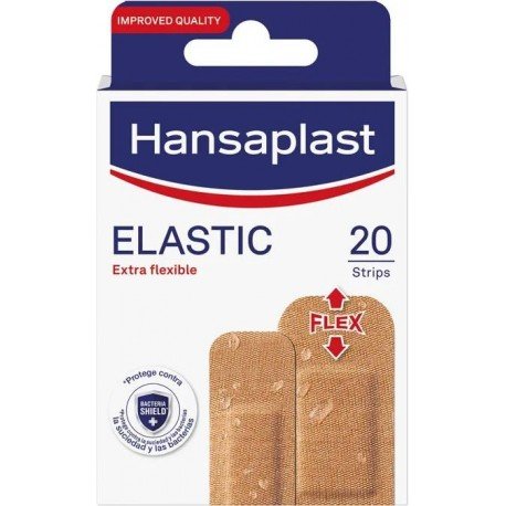 Hansaplast Elastic Apósitos para Heridas 20 uds