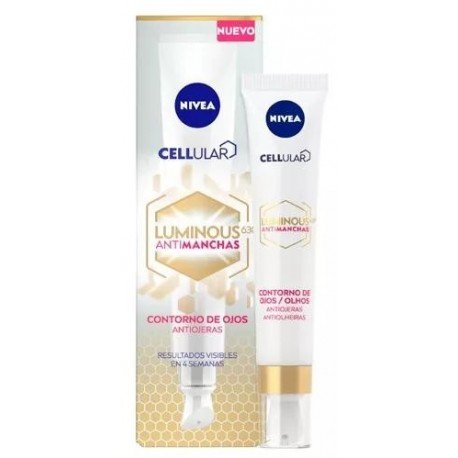 Nivea Luminous 630 Antimanchas Contorno de Ojos Antiojeras 15 ml