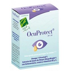 Comprar 100% Natural OcuProtect 30 Perlas+30 Cápsulas Vegetales
