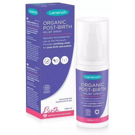 Lansinoh Spray Orgánico Alivio Posparto 100 ml