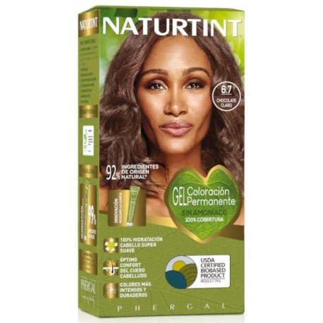 Naturtint Biobased Tinte 6.7 - Chocolate Claro 170 ml