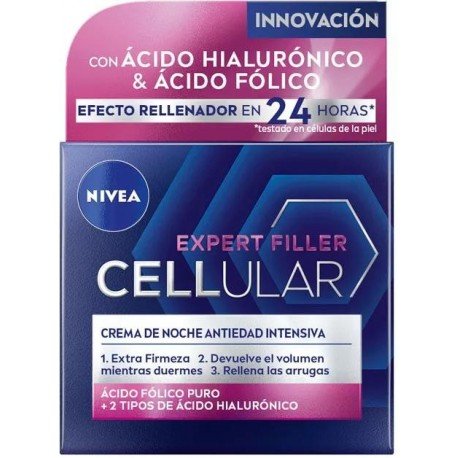 Nivea Hyaluron Cellular Filler Crema de Noche Antiedad 50 ml