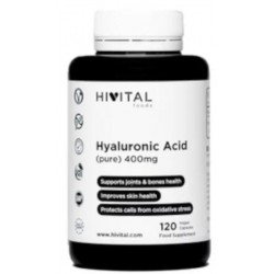 Comprar Hivital Ácido Hialurónico Puro 400mg 120 Cápsulas Veganas