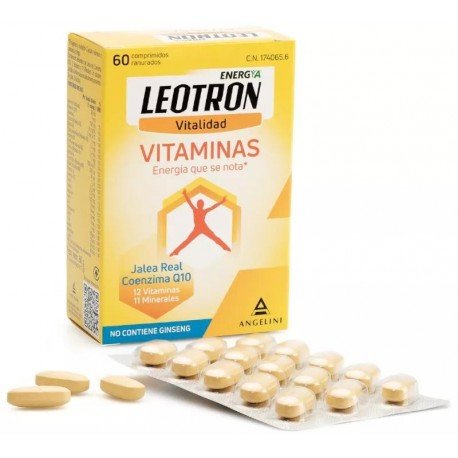 Leotron Vitaminas 60 Comprimidos