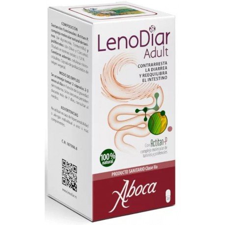 Aboca Lenodiar Adultos Diarrea 20 Cápsulas