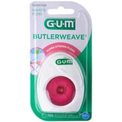 Comprar Gum Buttler Weave Seda Dental Con Cera 55 m