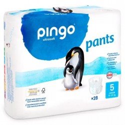 Comprar Pingo Pañales-Braguitas Ecológicos T5 (15-25 kg) 28 uds