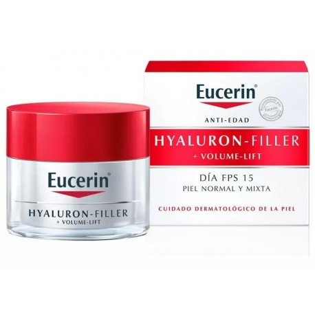 Eucerin Hyaluron-Filler Volume-Lift Crema Antiedad Piel Normal/Mixta 50 ml