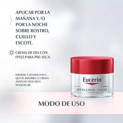 Eucerin Hyaluron-Filler Volume-Lift Crema Antiedad Piel Normal/Mixta 50 ml