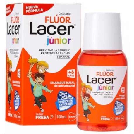 Lacer Colutorio Fluor Fresa 0,2% 100 ml