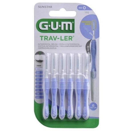 Gum Cepillo Interdental Travler 0,6 mm