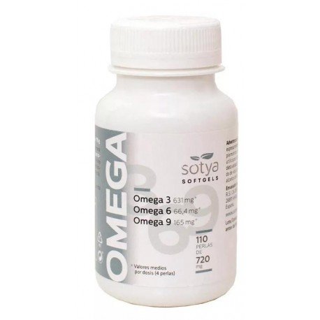 Sotya Perlas Omega 3-6-9 500 mg 110 Uds
