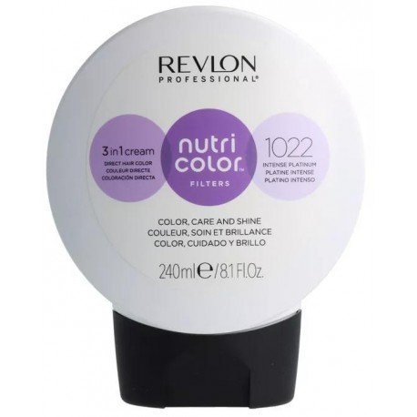 Revlon Nutricolor Filters Nº 1022 Platino Intenso Crema 240 ml