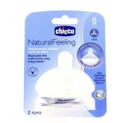 Comprar Chicco Tetina Step Up 3 Silicona Valvula Anticolicos Flujo Rapido 6m+ 2 uds