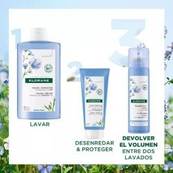 Klorane Champú Seco al Lino Bio 150 ml