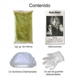 Radhe Shyam Henna en Polvo Castaño Claro 100 gr