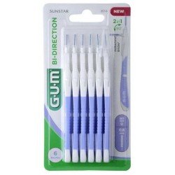 Comprar Gum Bi-Direction XS Cepillo Interdental 0,6 mm 2014 6 Uds