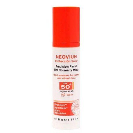 Hidrotelial Neovium Emulsión Facial Fotoprotector SPF50 50 ml