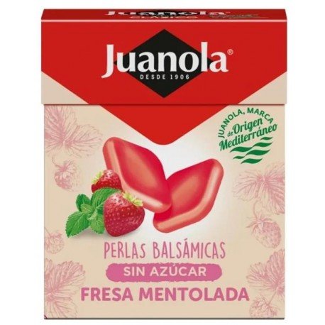 Juanola Perlas Balsámicas Fresa Mentolada 25 gr