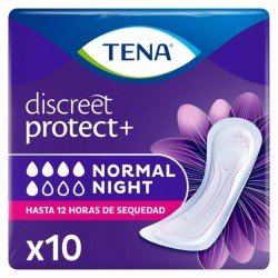 Comprar TENA Discreet Protect+ Normal Night Mujer Incontinencia 10 uds