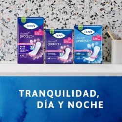 TENA Discreet Protect+ Normal Night Mujer Incontinencia 10 uds