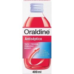 Comprar Oraldine Colutorio Enjuague Bucal Antiséptico Antibacterial 400 ml