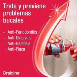 Oraldine Colutorio Enjuague Bucal Antiséptico Antibacterial 400 ml
