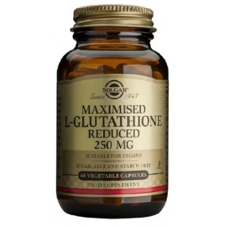 Solgar L-Glutatión Maximizado 250 mg 60 Cápsulas