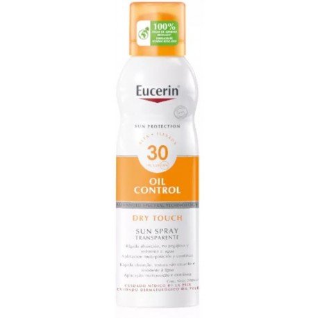 Eucerin Spray Solar Transparente Dry Touch SPF30 200 ml