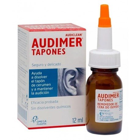 Audimer Tapones Limpiador Oídos Gotas 12 ml