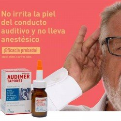 Audimer Tapones Limpiador Oídos Gotas 12 ml
