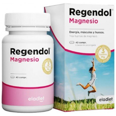 Eladiet Regendol Magnesio 40 Comprimidos
