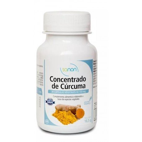 Sanon Concentrado de Cúrcuma Pridaho 30 Cápsulas Veg
