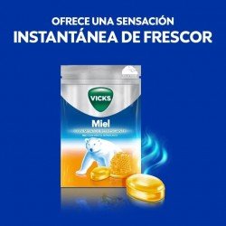 Vicks Caramelos Miel con Mentol 72 gr