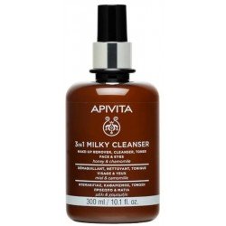 Comprar Apivita Cleansing Leche Limpiadora 3 en 1 Facial y Ojos con Camomila y Miel 300 ml