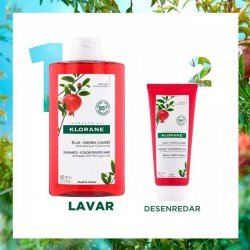 Klorane Champú Granada Cabello Teñido 400 ml
