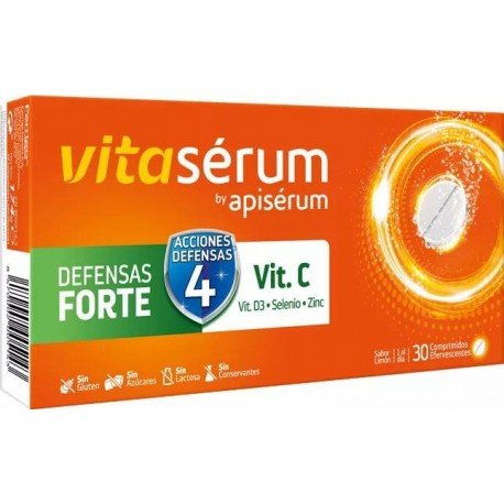 Vitaserum Defensas Forte Vitamina C 30 Comprimidos