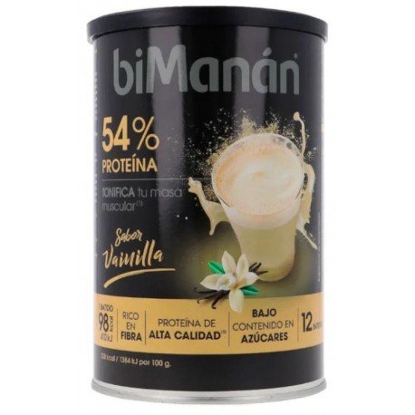 Bimanán Pro Batido Vainilla 360 gr 12 Batidos